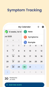 اسکرین شات 4 برنامه Pregnancy App & Baby Tracker