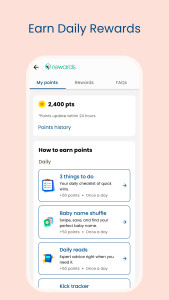 اسکرین شات 2 برنامه Pregnancy App & Baby Tracker