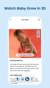 اسکرین شات 6 برنامه Pregnancy App & Baby Tracker