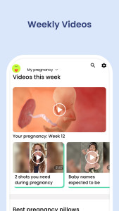 اسکرین شات 6 برنامه Pregnancy App & Baby Tracker