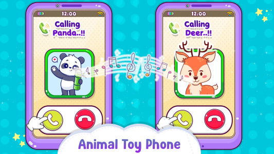 اسکرین شات 2 بازی Baby Phone Game for Kids