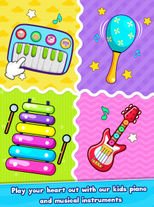 اسکرین شات 7 بازی Baby Unicorn Phone For Kids