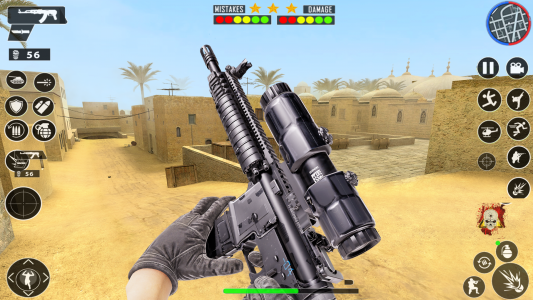 اسکرین شات 1 برنامه Gun Shooting Games: Gun Game