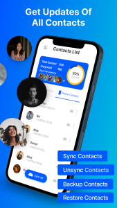 اسکرین شات 4 برنامه Contacts Backup Cloud Transfer