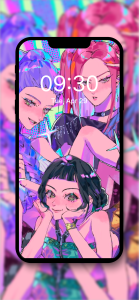 اسکرین شات 2 برنامه KPop Demon Hunters Wallpapers