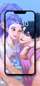 اسکرین شات 1 برنامه KPop Demon Hunters Wallpapers
