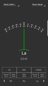 اسکرین شات 1 برنامه Baglama Tuner