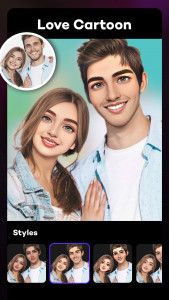 اسکرین شات 7 برنامه FaceLook - aging app face swap