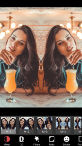 اسکرین شات 1 برنامه MirrorPic Mirror Photo Editor