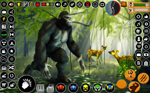 اسکرین شات 5 بازی Angry Gorilla City Attack
