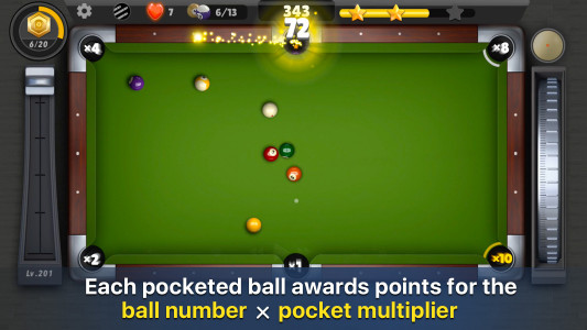 اسکرین شات 2 بازی Billiards Nation