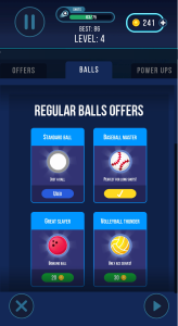 اسکرین شات 8 بازی Bricks n Balls - Hit The Brick