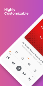 اسکرین شات 2 برنامه Podcast Addict: Podcast player