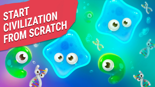 اسکرین شات 5 بازی Human Evolution Clicker
