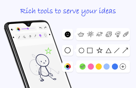 اسکرین شات 2 برنامه Draw Animation - Anim Creator