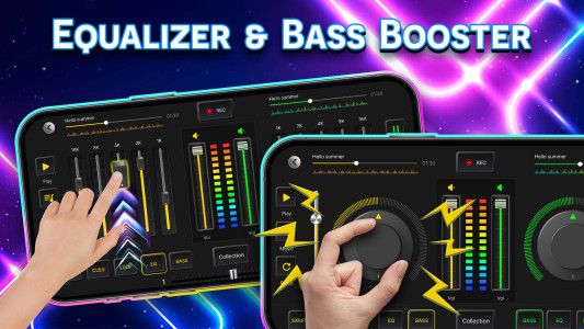 اسکرین شات 3 برنامه DJ Mixer - DJ Music Mix