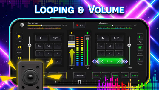 اسکرین شات 5 برنامه DJ Mixer - DJ Music Mix