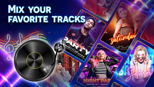 اسکرین شات 6 برنامه DJ Mixer - DJ Music Mix