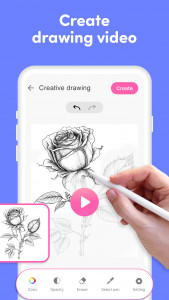 اسکرین شات 1 برنامه Sketch Animation: Drawing Anim