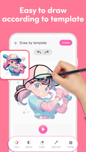 اسکرین شات 3 برنامه Sketch Animation: Drawing Anim