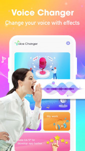 اسکرین شات 1 برنامه Voice Changer, Sound Effects