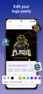 اسکرین شات 4 برنامه Logo Generator Ai Logo Maker