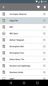 اسکرین شات 8 برنامه UK Newspapers