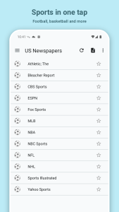 اسکرین شات 7 برنامه US Newspapers