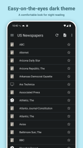اسکرین شات 2 برنامه US Newspapers