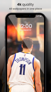 اسکرین شات 5 برنامه NBA Wallpapers 2026 Basketball