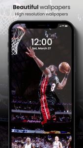 اسکرین شات 4 برنامه NBA Wallpapers 2026 Basketball