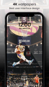 اسکرین شات 2 برنامه NBA Wallpapers 2026 Basketball
