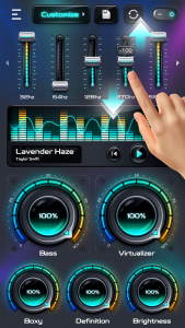 اسکرین شات 1 برنامه Bass Booster - Volume Booster