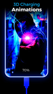 اسکرین شات 7 برنامه Battery charging animation Fun