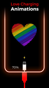 اسکرین شات 1 برنامه Battery charging animation Fun