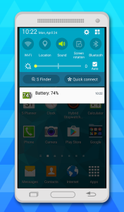 اسکرین شات 4 برنامه battery indicator