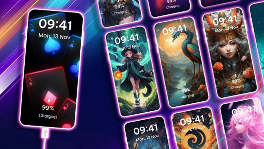 اسکرین شات 1 برنامه تم شارژ گوشی