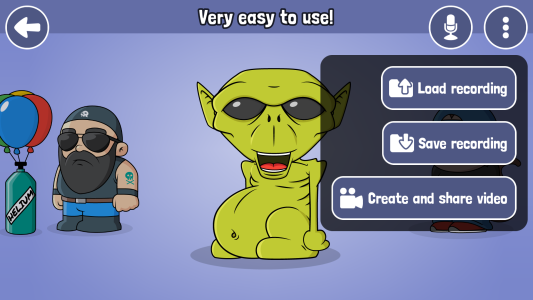 اسکرین شات 4 برنامه VoiceTooner - Voice changer