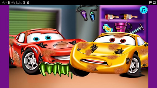 اسکرین شات 7 بازی بازی کارواش ماشین ها