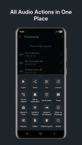 اسکرین شات 7 برنامه Audio Converter (MP3 AAC OPUS)