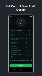 اسکرین شات 3 برنامه Audio Converter (MP3 AAC OPUS)
