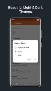 اسکرین شات 8 برنامه Audio Converter (MP3 AAC OPUS)