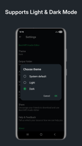 اسکرین شات 6 برنامه MP3 Cutter & Ringtone Maker