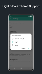 اسکرین شات 6 برنامه Video Compressor & Converter