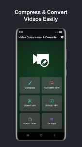 اسکرین شات 1 برنامه Video Compressor & Converter