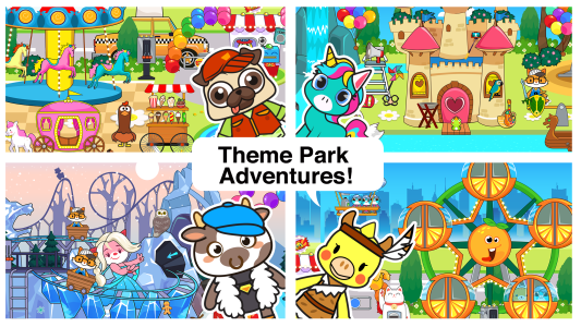 اسکرین شات 2 برنامه Main Street Pets Big Vacation