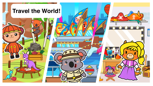 اسکرین شات 3 برنامه Main Street Pets Big Vacation