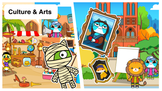 اسکرین شات 5 برنامه Main Street Pets Big Vacation