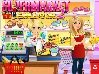 اسکرین شات 7 بازی Supermarket Grocery Store Girl - Supermarket Games