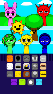 اسکرین شات 8 بازی Horror Monster: Music Clash